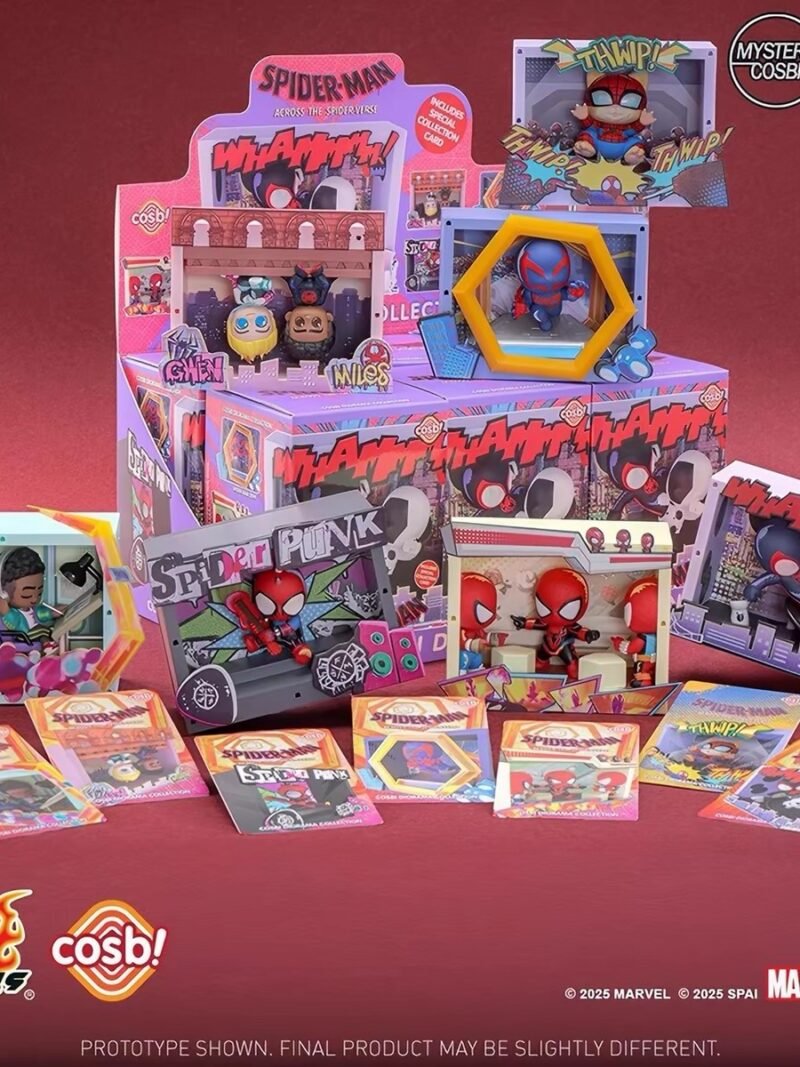JC540 JC540-Spider-Man: Across the Spider-Verse COSBI Scene Mini Figures
