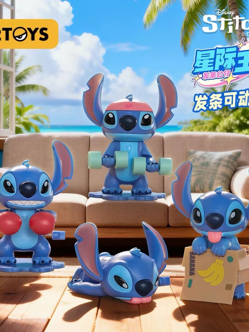JC545 JC545-52TOYS - Stitch Space Ace Wind-Up Toy