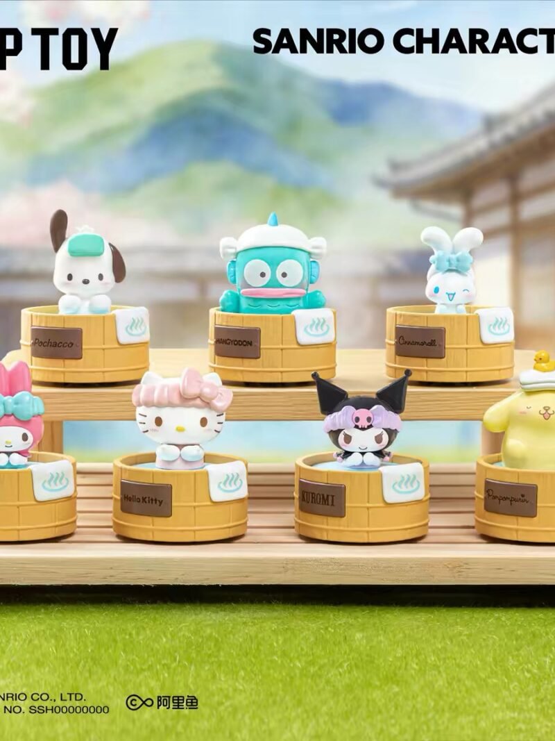 JC554 JC554-Sanrio Family Rotating Hot Spring Playset