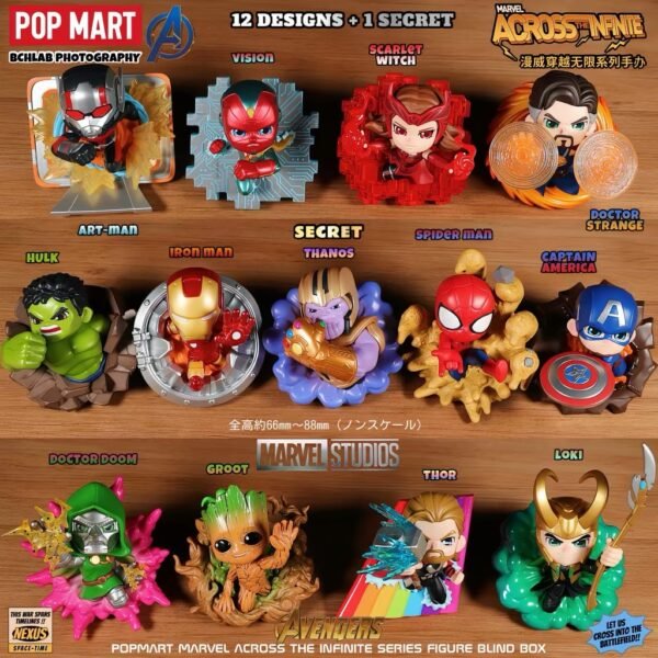 JC575-POP MART - Marvel Multiverse Travel
