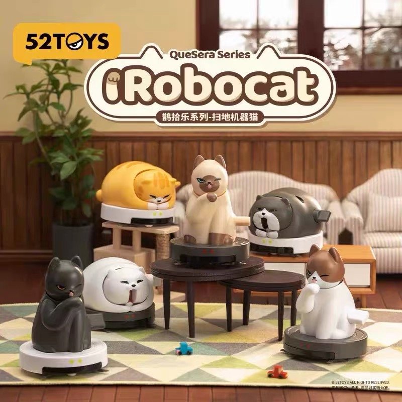 JC617 JC617-52TOYS - Quesera - Robo Cat Vacuum Cleaner