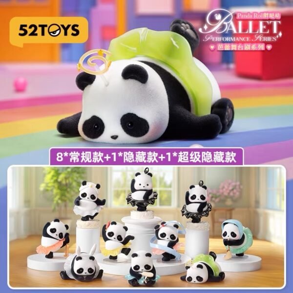 JC619-52TOYS - Panda Roll Ballet Stage Show