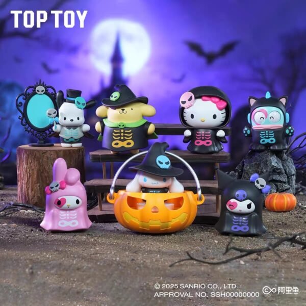 JC665-Sanrio Family Halloween Trick Night Figure Blind Box