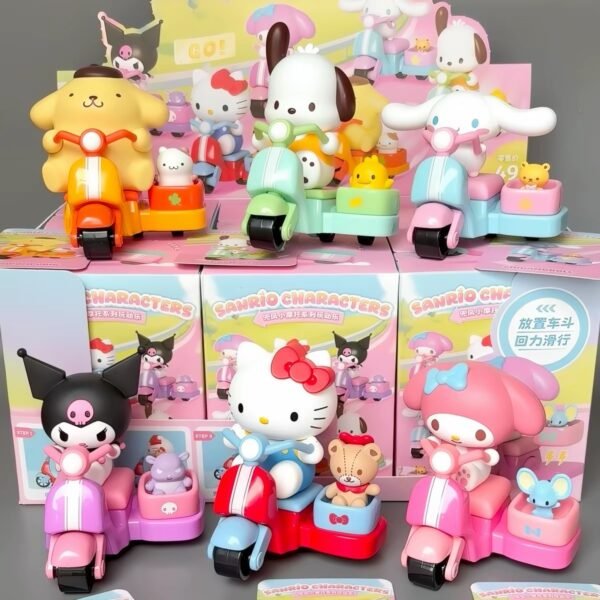 JC675-Sanrio Characters Scooter Ride Playset