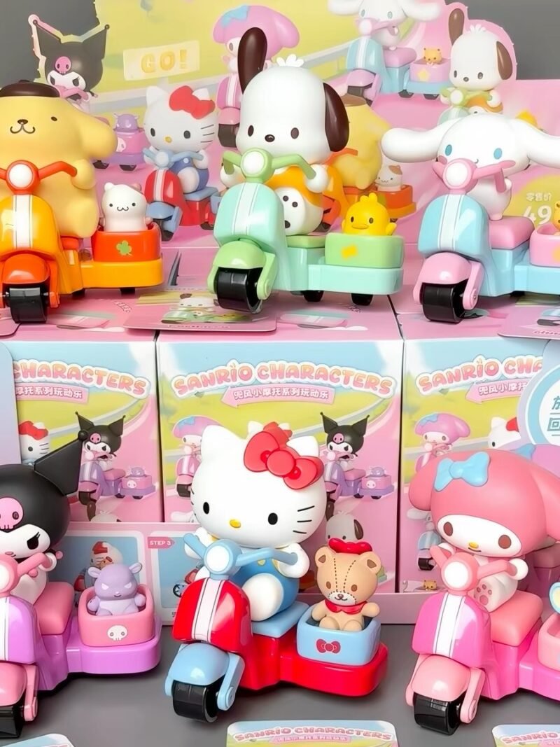 JC675 JC675-Sanrio Characters Scooter Ride Playset