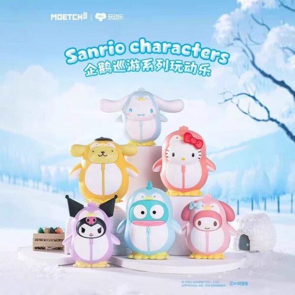 JC677-Sanrio Characters Penguin Parade Playset