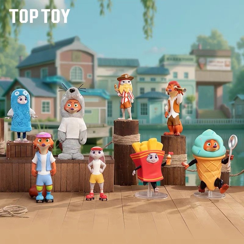 JC691-Zootopia 2 Nick & Judy Best Disguise Figure Series