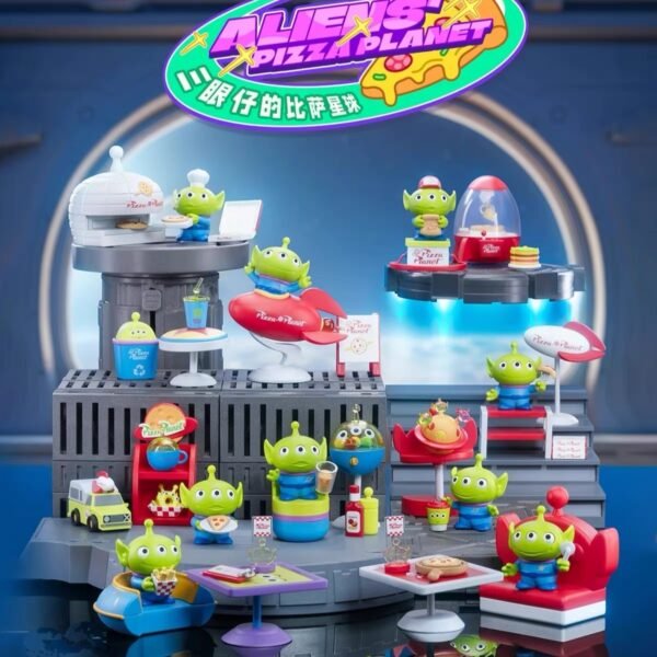 JC706-52TOYS - Alien Pizza Planet