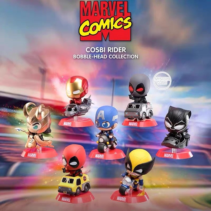 JC710-Marvel Comics COSBI Rider Mini Vehicle