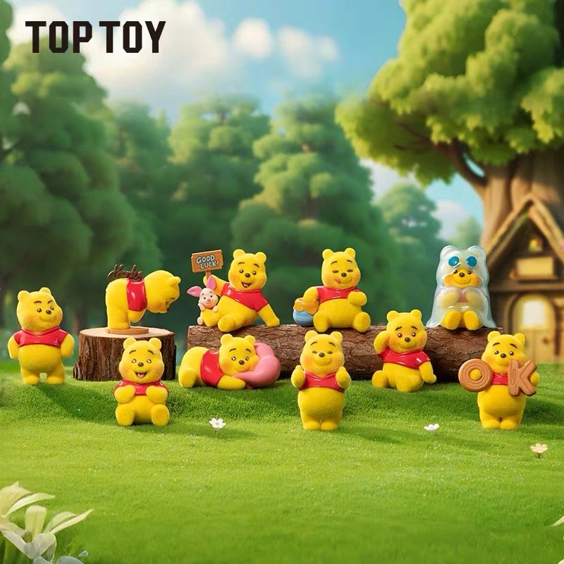 JC728 JC728-Winnie the Pooh Emoticon Figure Blind Box