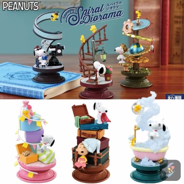 JC773-Snoopy 3D Spiral Model