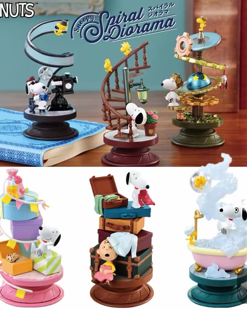 JC773 JC773-Snoopy 3D Spiral Model