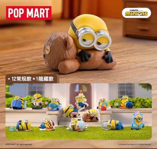 JC787-POP MART - Minions Lazy Everyday