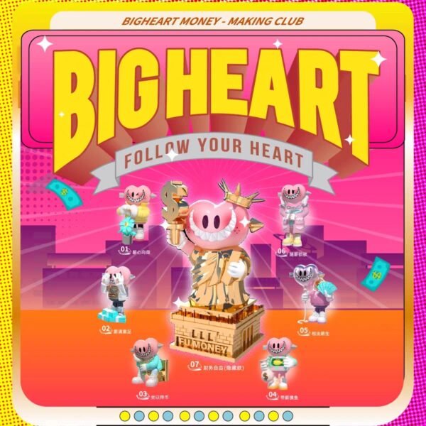 JC801-BIG HEART Money-Making Club