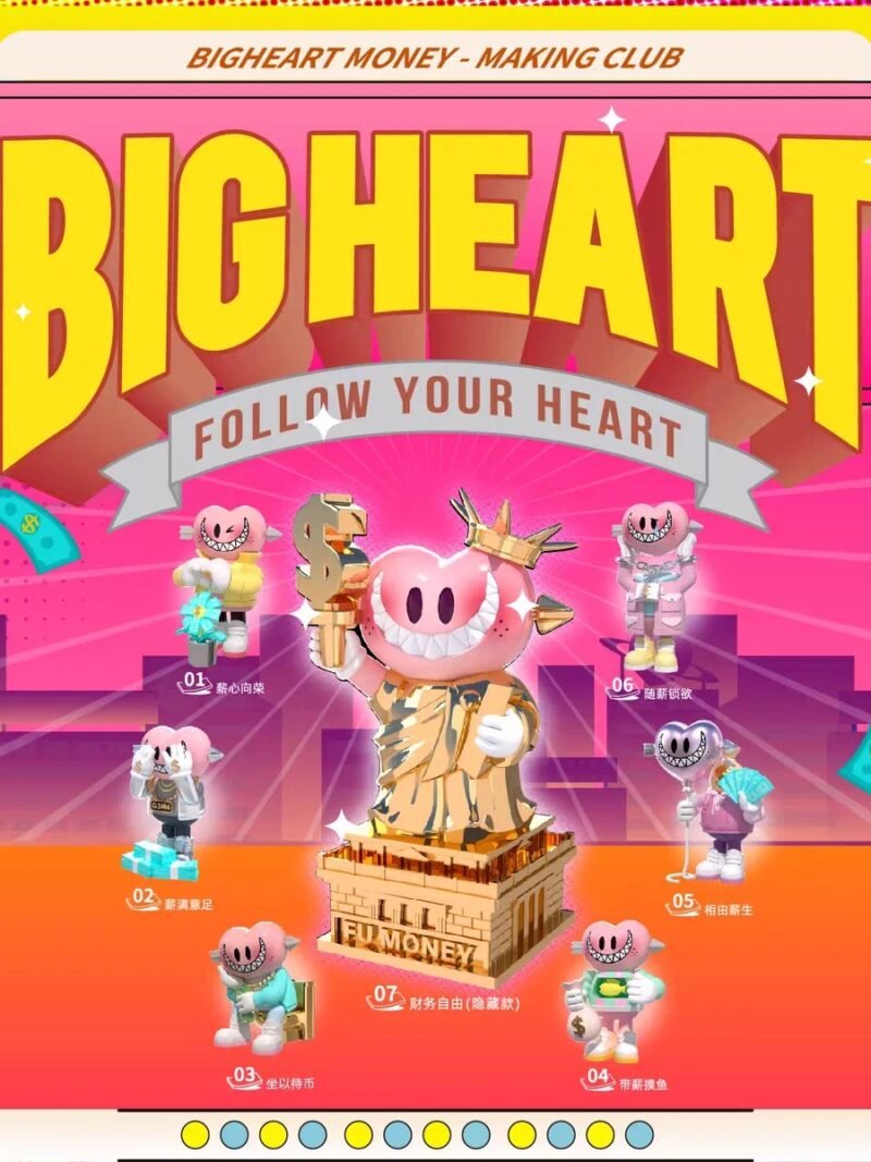 JC801-BIG HEART Money-Making Club