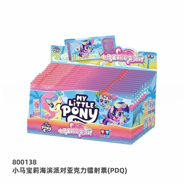 JC808-AD - My Little Pony Beach Party Acrylic Laser Ticket