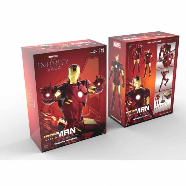 JC813-Marvel 1:12 Buildable Figure Infinity Saga - Iron Man MK4