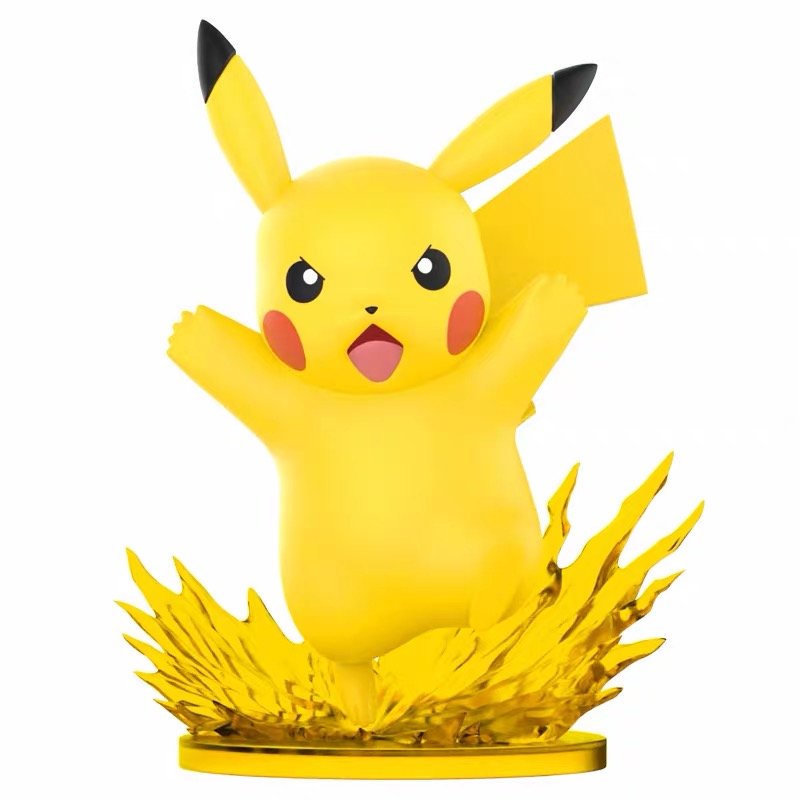 JC834-Medium-Size Popular Core Pokémon Figure - Pikachu Thunder Shock