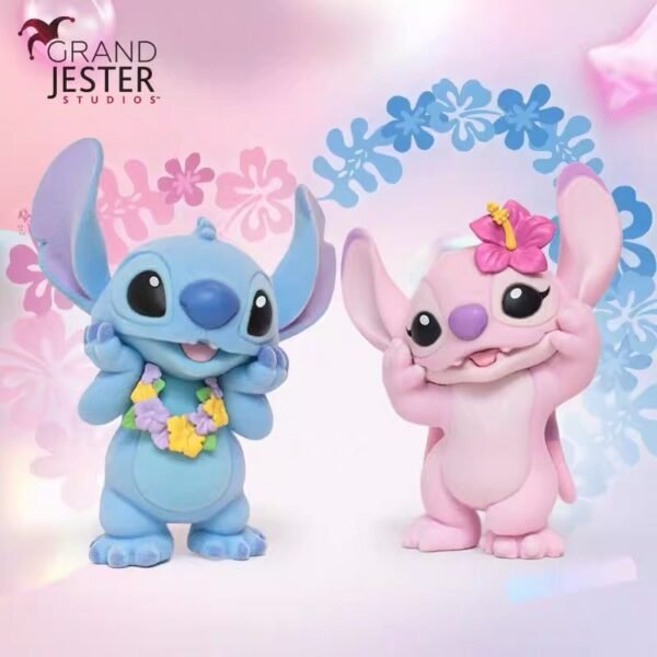 JC843-Stitch & Angel Couple Mini Figures