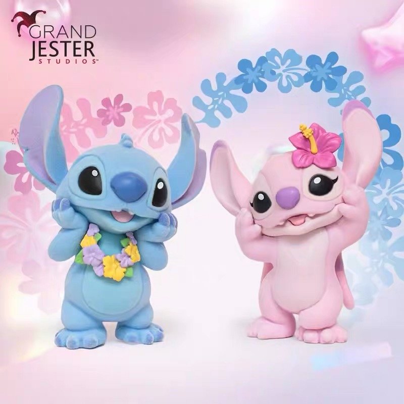 JC843-Stitch & Angel Couple Mini Figures