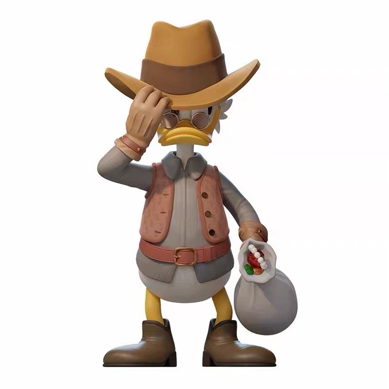 JC853-Cowboy Scrooge McDuck