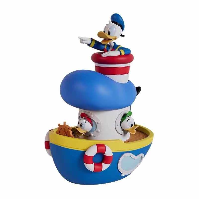 JC856-Duck Steamboat Stackable Ornament
