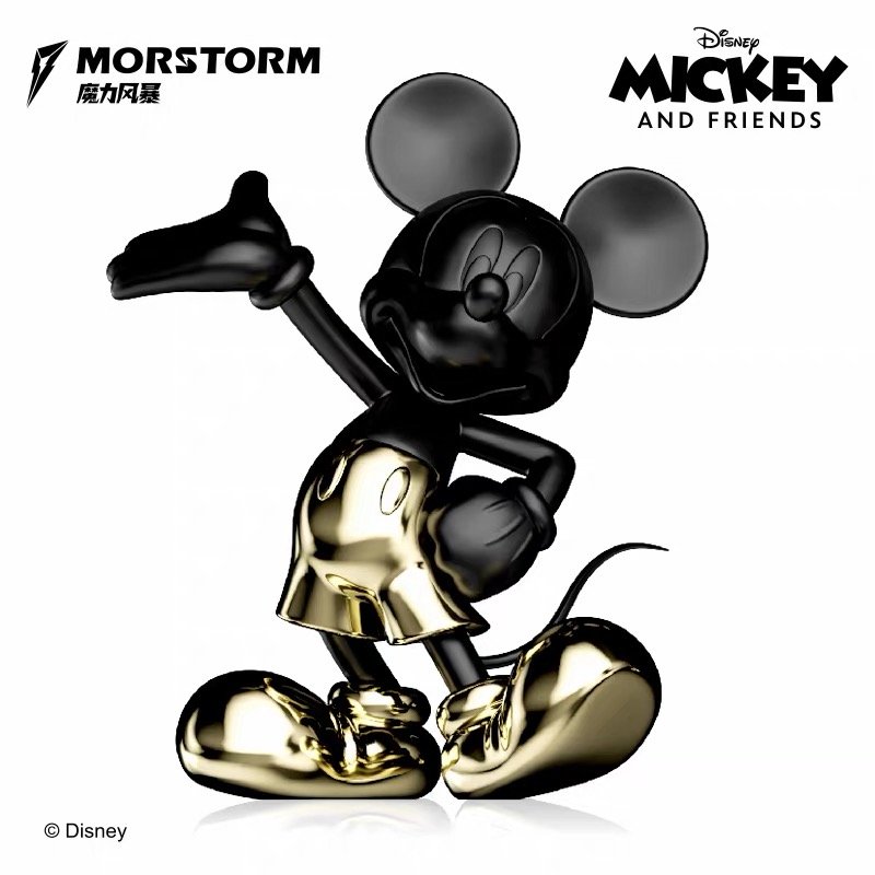 JC867-Tribute Mouse - Electroplated Black & Gold Version