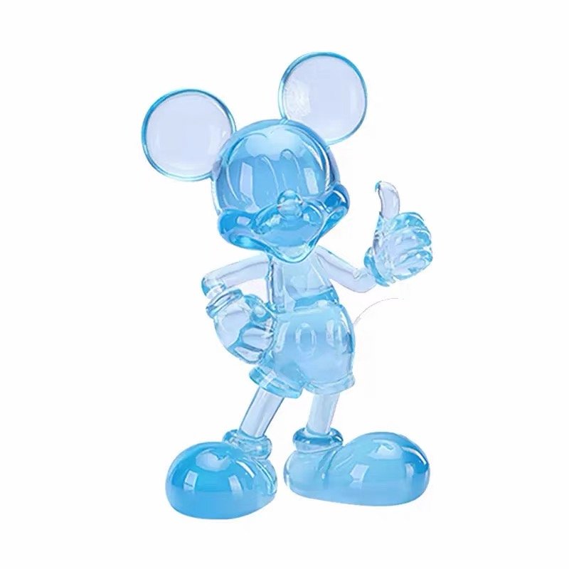 JC874-Thumbs-Up Mouse - Transparent Light Blue Version