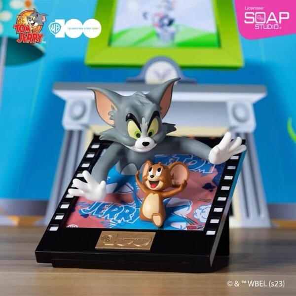 JC880-Tom & Jerry Warner Bros 100th Anniversary Semi-3D Art Print
