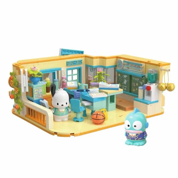 JC910-Sanrio Family Academy Series - Afternoon Study Room (Pochacco & Hangyodon)