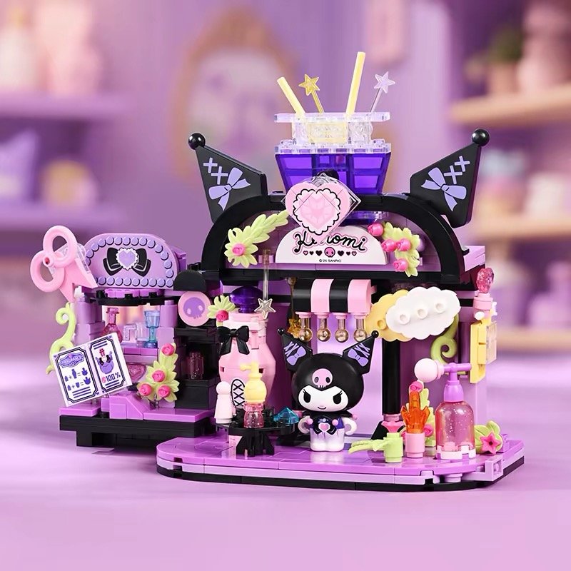 JC917-Sanrio Townhouse Street Scene - Kuromi Mysterious Aroma Shop