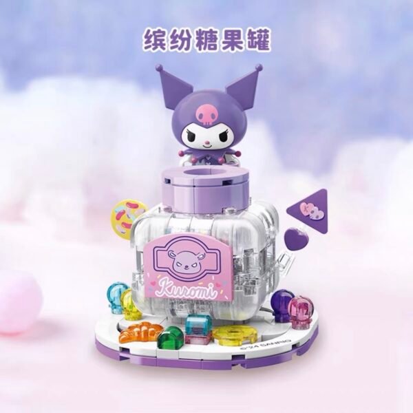 JC923-Sanrio Colorful Candy Jar