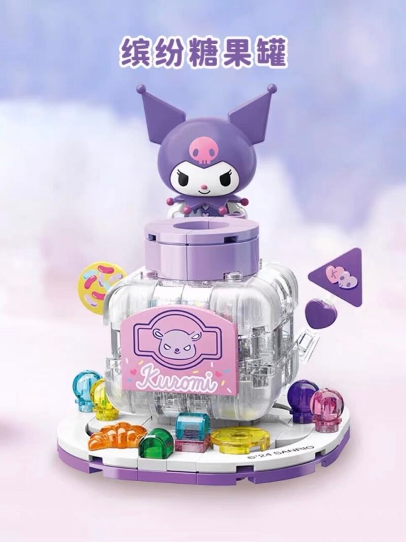 JC923-Sanrio Colorful Candy Jar