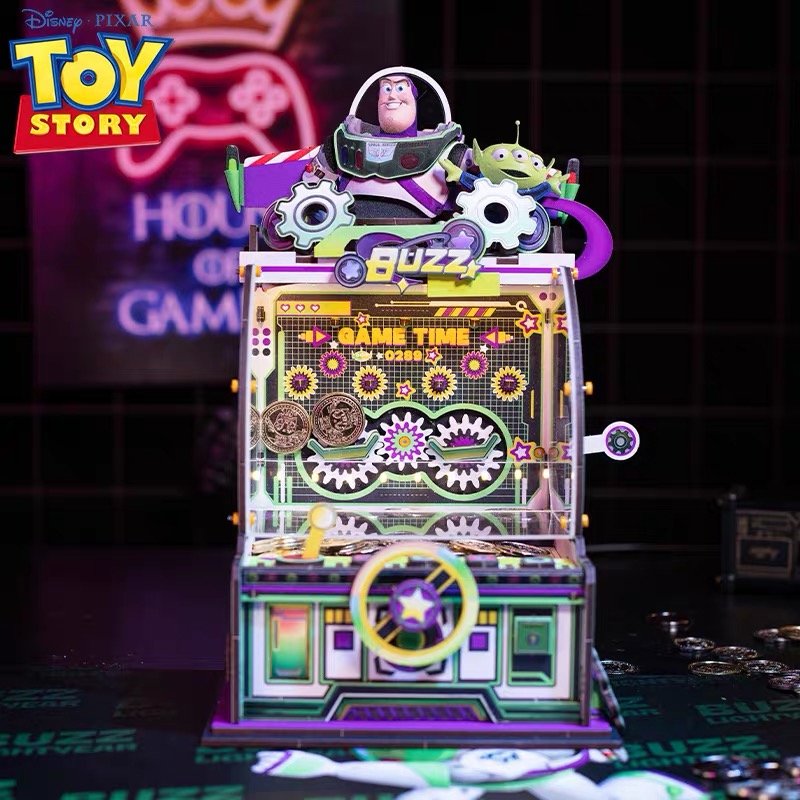 JC933-Buzz Lightyear Coin Pusher Coin Bank