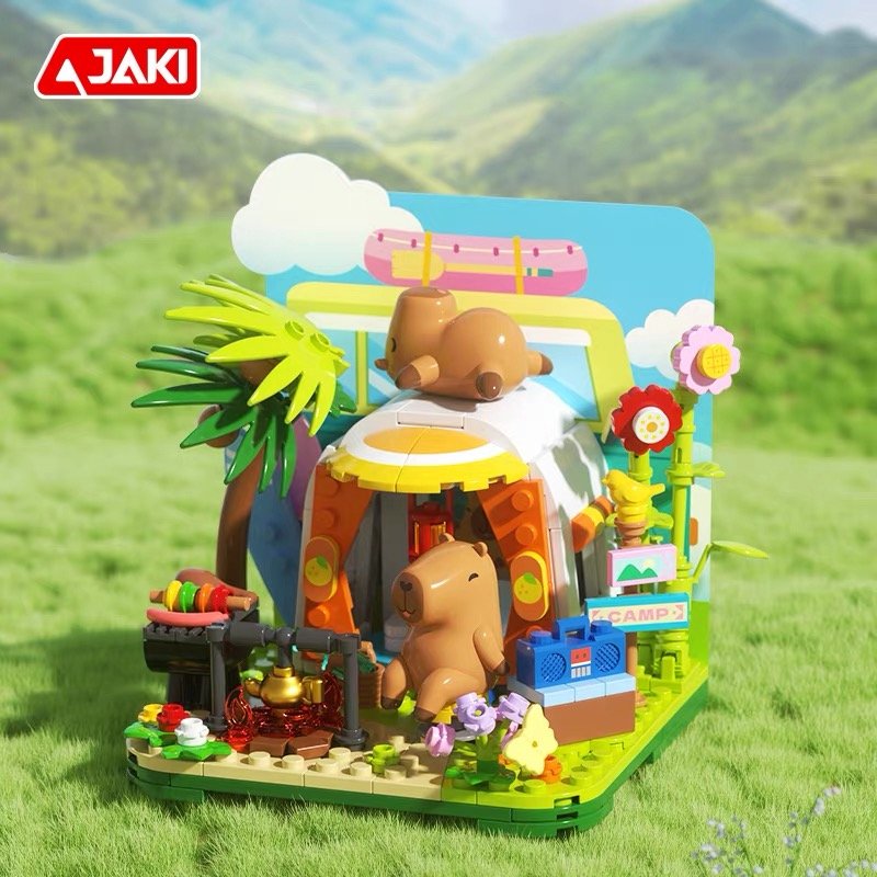 JC937-Capybara Peaceful Camping