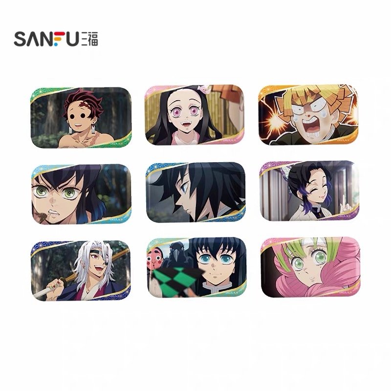 JC1018-NULLSET - Demon Slayer TV Series Badge Blind Bags