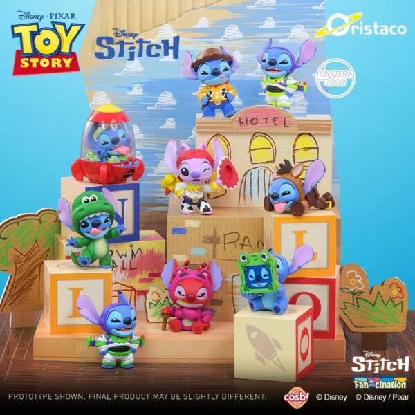 JC1040-COSBI Mini Figures - Stitch Frenzy Series Blind Boxes