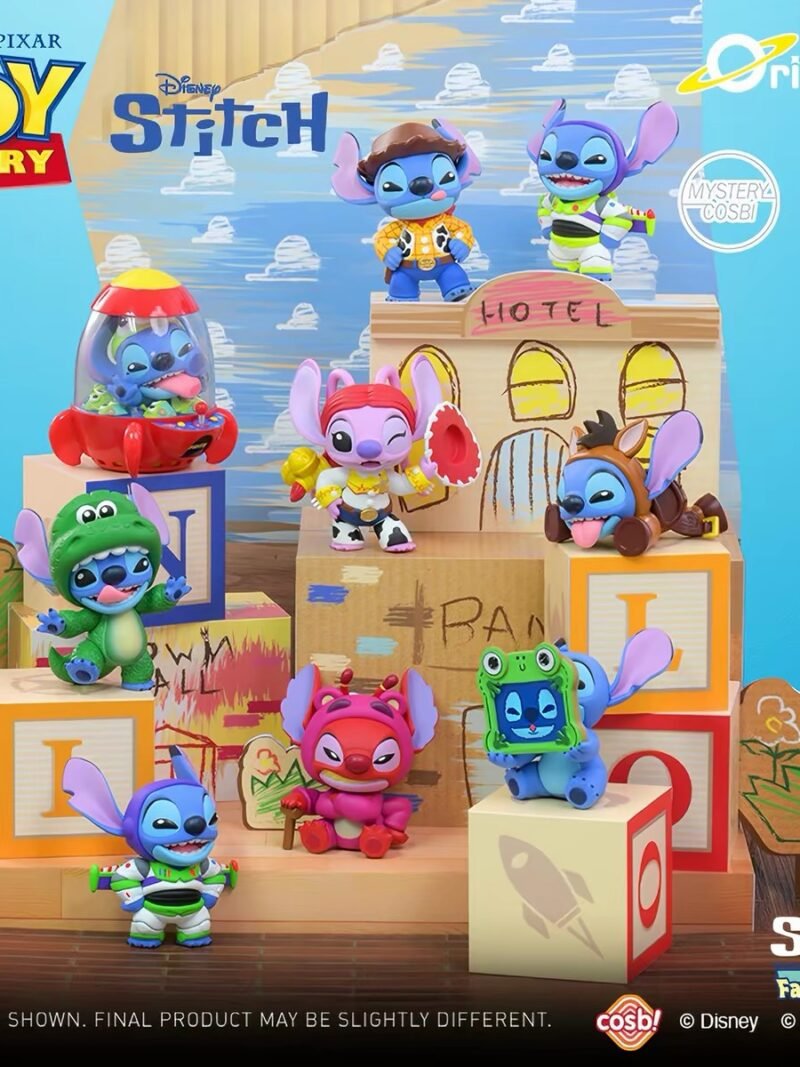 JC1040-COSBI Mini Figures - Stitch Frenzy Series Blind Boxes