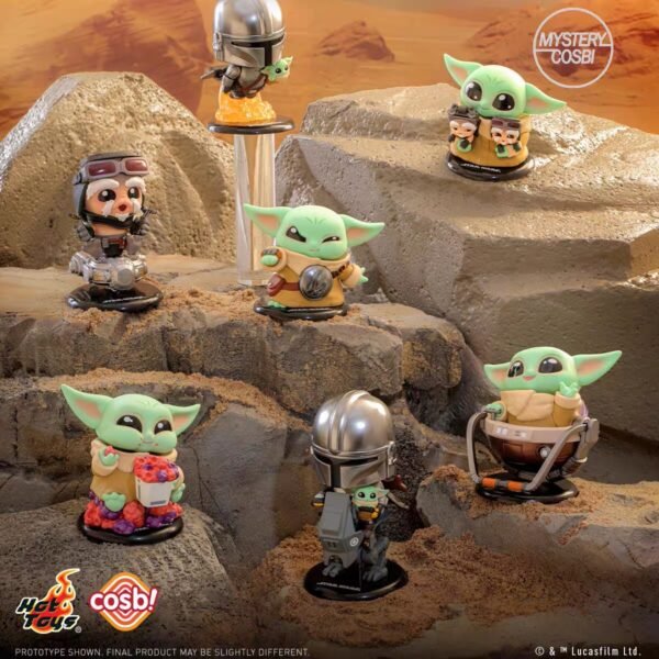 JC1042-COSBI Mini Figures - The Mandalorian & Grogu Blind Boxes