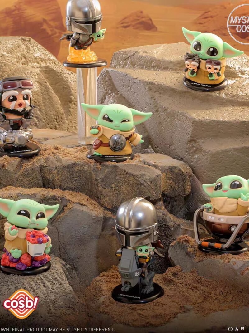 JC1042-COSBI Mini Figures - The Mandalorian & Grogu Blind Boxes