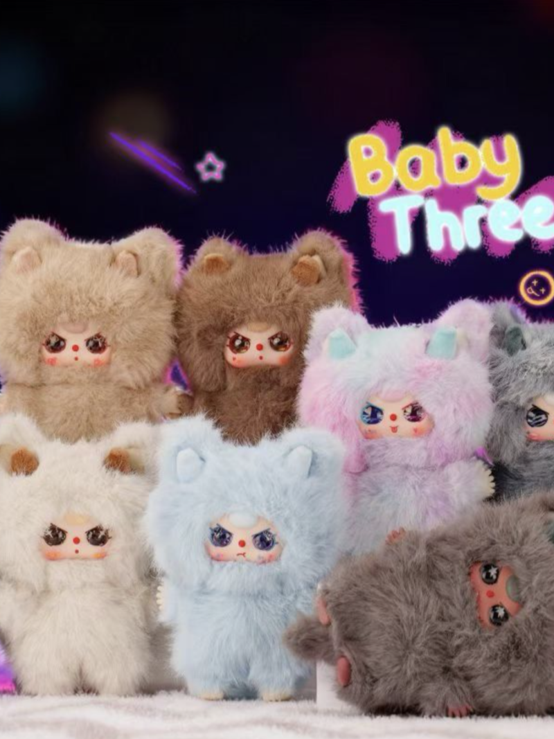 JC1058-Baby Three - Wa Longlong Plush