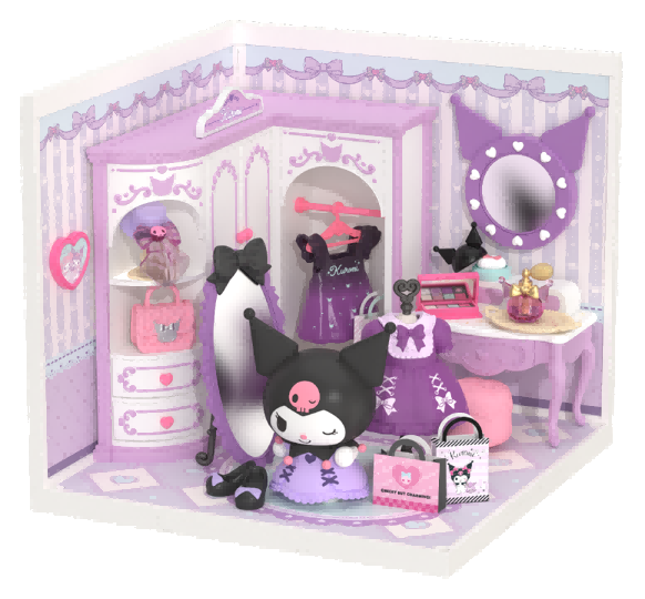 JC1085-Rolife‑Kuromi Cool Superstar