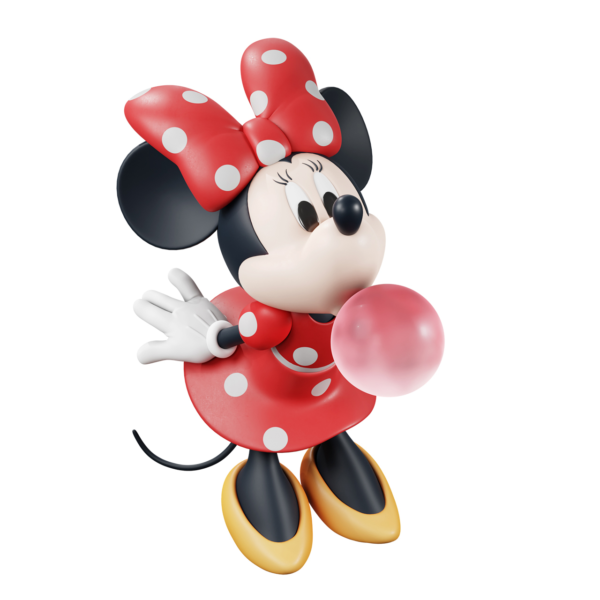 JC1089-Classic Bubble‑Blowing Minnie