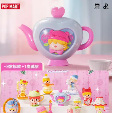 JC1102-Pop Mart‑Sweet Bean Heart Afternoon Tea