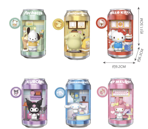 JC1107-Sanrio Family Soda & Dessert Shopping Street