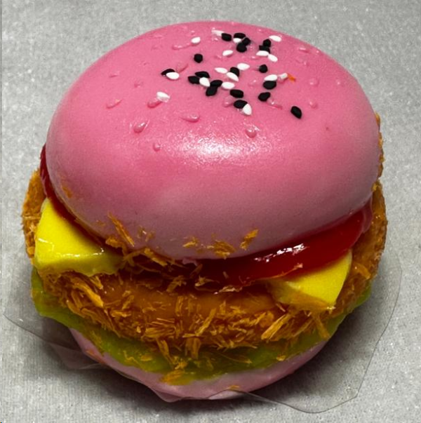 JC1112-Pink Chicken Cutlet Mini Burger