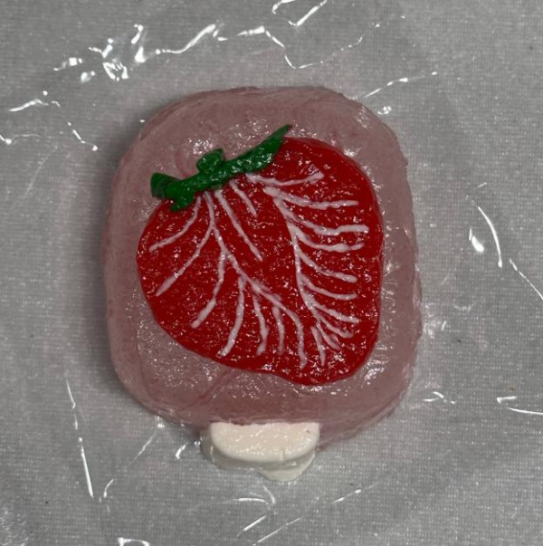 JC1143-Clear Strawberry Popsicle