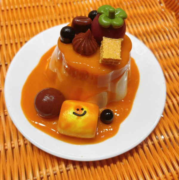JC1164-Smiley Caramel Pudding