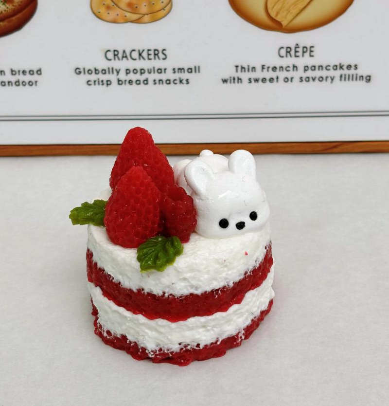 JC1165-Strawberry Rabbit Cake