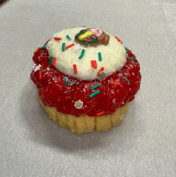 JC1175-Red Velvet Sprinkle Cupcake